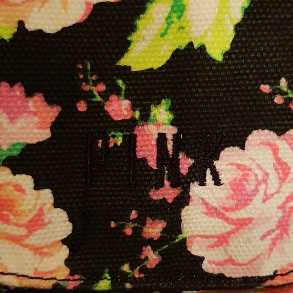 EUC Victoria's Secret PINK Floral Crossbody Bag - Picture 2 of 4